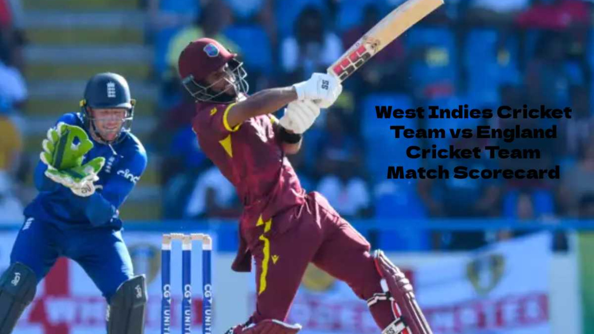West Indies Cricket Team vs England Cricket Team Match Scorecard