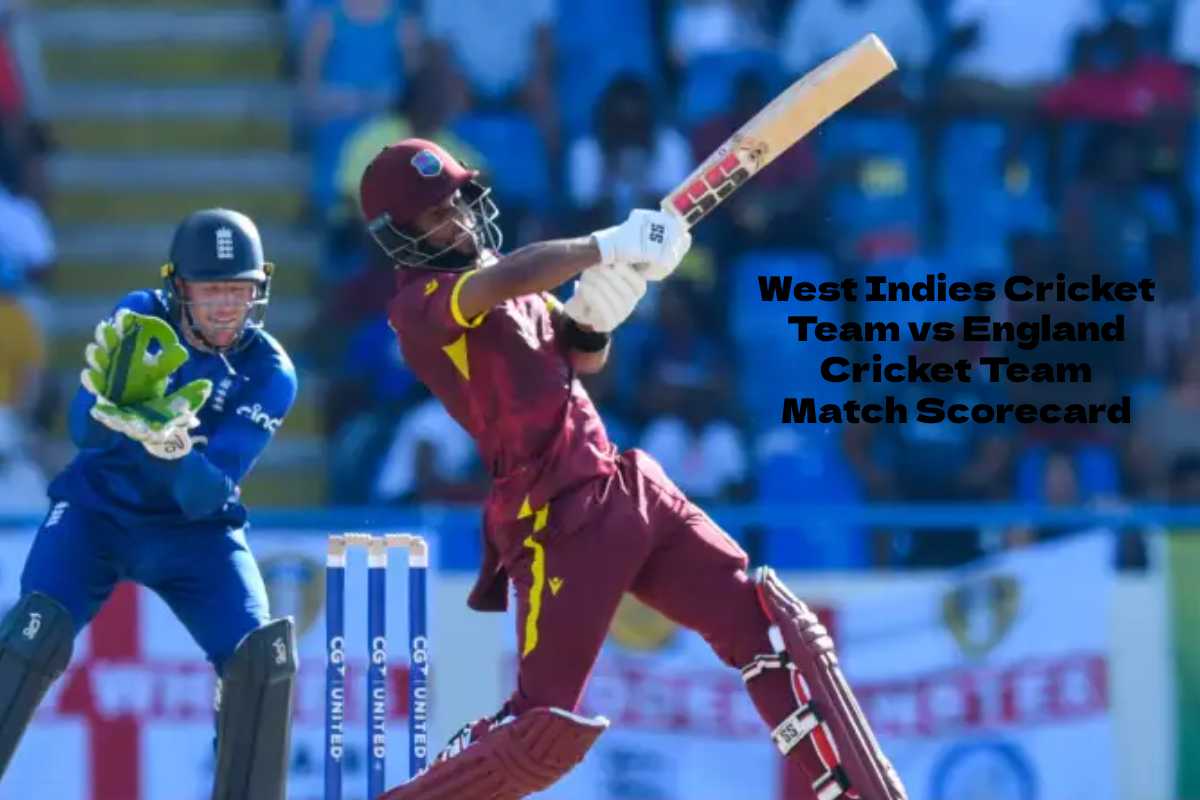 West Indies Cricket Team vs England Cricket Team Match Scorecard