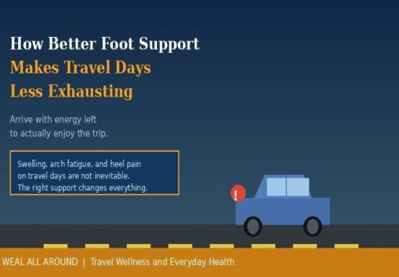 How Better Foot Support Makes Travel Days Less Exhausting