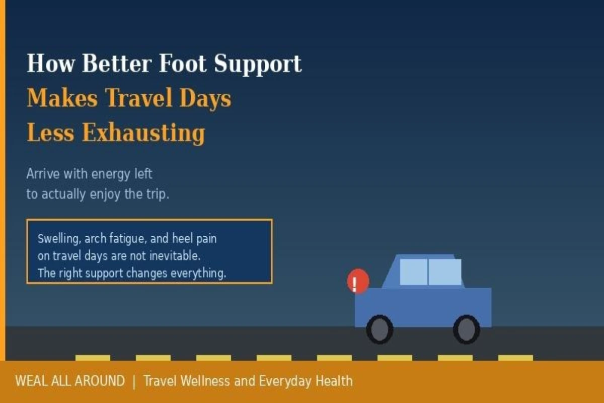 How Better Foot Support Makes Travel Days Less Exhausting